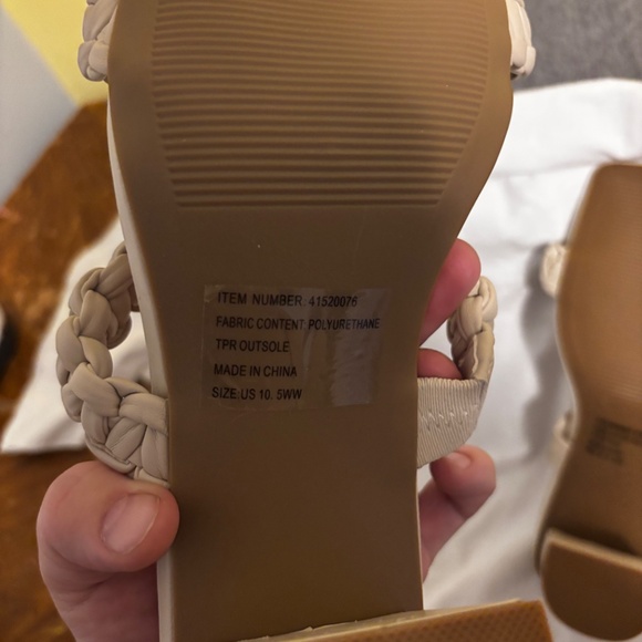 Torrid Braided Block Heel Sandals – Size 10.5 Wide Wide (10.5 WW) – NEW! - Picture 8 of 8